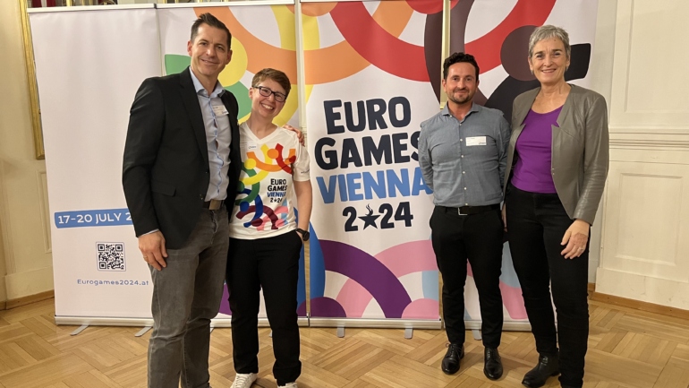 Pickleball im Rampenlicht der EuroGames Wien 2024