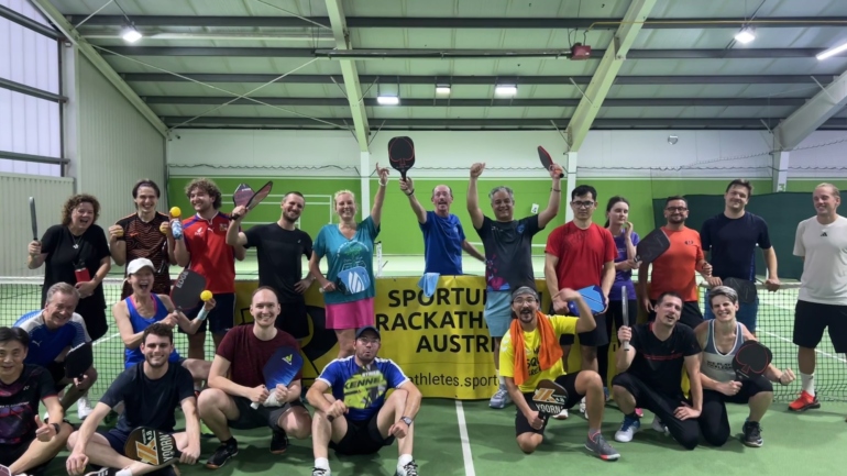 Pickleball in Wien im Herbst und Winter