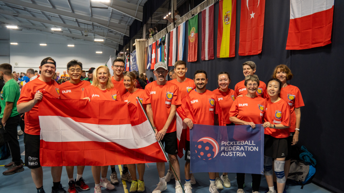 Historischer Auftritt für Österreichs Pickleball-Team bei der ersten Europameisterschaft